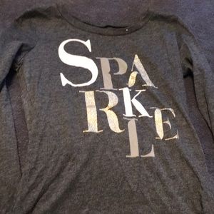 Girls old navy long sleeve t size 6/7